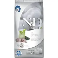 Farmina säästöpakkaus: 2x7kg Farmina Dog Adult Medium/Maxi White meribassi, fenkoli ja spirulina koiran kuivaruoka