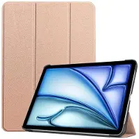 SKALO iPad Air 13 (2025) Trifold Kotelo - Ruusukulta