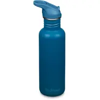 Klean Kanteen Classic 800 ml (W/ Flip Seal Sport Cap and Straw) Corsair Pullot 27 oz/800 ml