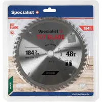 Specialist+ Katkaisuterä puulle Specialist+ Wood; 184x16 mm; Z48
