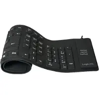 Logilink Tastatur Wasserfest USB+PS/2 F-FEEDS