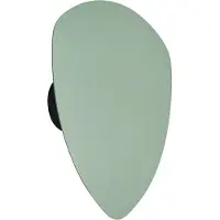 QAZQA Design-seinävalaisin vihreä orgaaninen 32cm 2-lamppuinen - Pulley