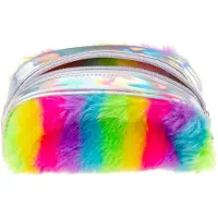 LG-Imports Fluffy Rainbow Pencil Case