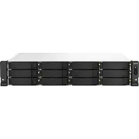 Qnap – 2U 12-Bay NAS CeleronN5095 8GB RAM 2.5Gb (TS-1264U-RP-8G)