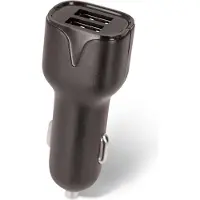 Setty USB-autolaturi 2x USB 3A - musta