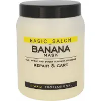 Stapiz Basic Salon Banana Mask vaurioituneille hiuksille 1 l