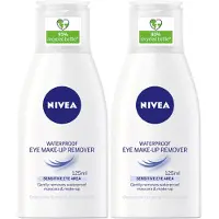 Nivea Waterproof Eye Make-Up Remover 125 ml silmämeikinpoistoaine