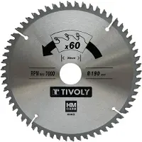 Tivoly Yleislaikka XT50514004462; 190x1,7x30 mm; Z60
