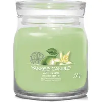 Yankee candle Vanilla Lime tuoksukynttilä Signature 368 g