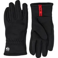 Hestra Junior Touch Point Fleece Liner Black Arkikäsineet Svart 4