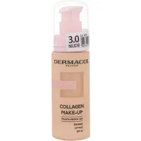 Dermacol Collagen kosteuttava ja silottava meikkivoide sävy 3.0 Nude 20 ml