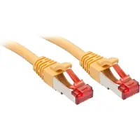 Lindy Rj45/Rj45 Cat6 3m networking cable Yellow S/FTP (S-STP) (47765)
