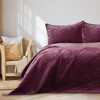 Restilo Rakkaustyyny 260 × 280 cm, vaaleanpunainen ja violetti