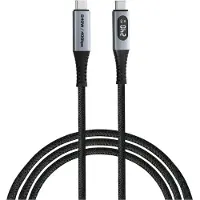 Verbatim – Sync & Charge Cable USB-C to USB-C 240W 40 Gbps Display 120 cm (31849)