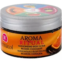 Dermacol - Harmonizující tělový peeling Aroma Ritual Belgická čokoláda (Harmonizing Body Scrub) 200 g 200ml