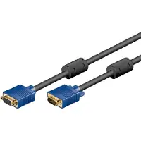 Pro Täysin HD SVGA-näytön jatkokaapeli kullattu.