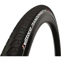 Vittoria City G2 Tech - musta - 700x48C heijastinteipillä varustettu retkipyörän rengas