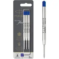 Parker Kuulakynä Patruuna QuinkFlow 3 kpl Medium Blue