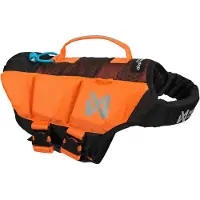Non-Stop Dogwear Protector Life Jacket Size 5-7 Black/Orange 6