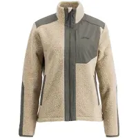 Lundhags Women's Saruk Wool Pile Mid Full Zip Sand S