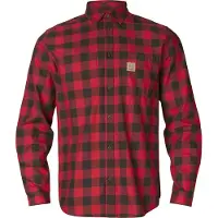 Härkila Scandinavian L/S Shirt Men Autumn Orange Check XL
