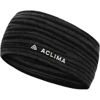 Aclima Warmwool Headband Black Motion Pipot OneSize