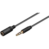 Pro Jack 3.5mm - Jack 3.5mm cable 1.5m black (97116)