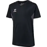 Hummel Hmlauthentic Pl Jersey S/S Kids - Black - 116