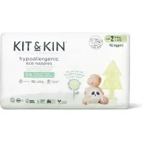 Kit & Kin Eco Nappies - White - 38ST)