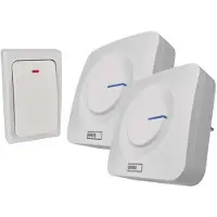 Emos P5731, Valkoinen, 90 dB, Langaton, 433,92 MHz, 180 m, AC