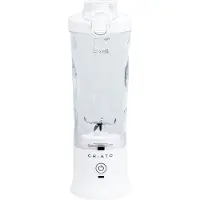 Chiato blendPLAY Travel kannettava tehosekoitin - 600 ml, valkoinen