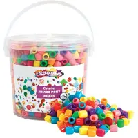 Colorations - Colored Large Beads in Bucket 680 grams
