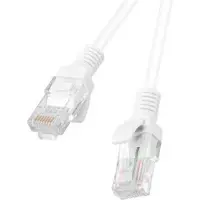 Lanberg patch cable - white RAL 9010 - Valkoinen