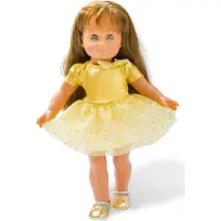 Heless Doll dress Gold 28-35 cm