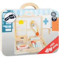 Small Foot Design Doctor's Playset lelusetti puinen 3 y+ 1 kpl