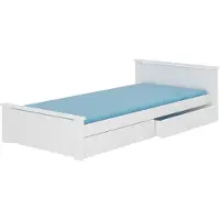 ADRK Furniture Lasten sänky Aldex 208 x 106 x 72 cm patjalla