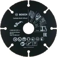 Bosch Yleisterä, kulmahoimakoneisiin 2608623012; 115x1 mm