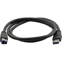 Kramer c-usb3/ab-3 usb 3.0 a(m) to b(m) cable-3ft 0.9m