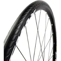 Tannus New Slick Regular Tubeless 700c X 25 Rigid Tyre Musta 700C x 25