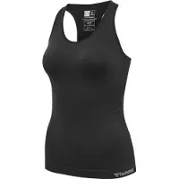 Hummel Tif Seamless Top - Musta Nainen, koko Medium