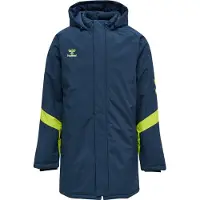 Hummel Lead Valmentaja Takki - Navy/Vihreä, koko X-Large