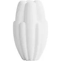 101 Copenhagen Bloom slim maljakko mini 34x19,5 cm Bone white