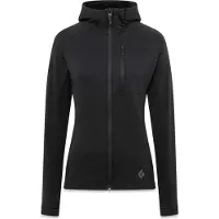 Black Diamond Coefficient Fleece Hoody Women Black