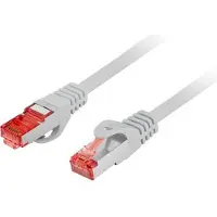 Lanberg PCF6-10CU-0100-S, 1 m, Cat6, F/UTP (FTP), RJ-45, RJ-45, Harmaa