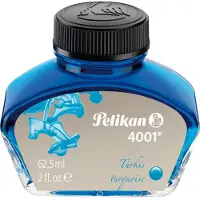 Pelikan muste 4001 lasissa, turkoosi, sisältö: 62,5 ml (329201) - 1 kpl (329201) - 1 kpl (329201)