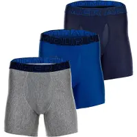 Under Armour Ua Performance Tech - Solid 6" 3Pk - Multi/patterned - S