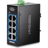 Trendnet TI-GLC80, Hallitsematon, Gigabit Ethernet (10/100/1000), Täysin kaksipuolinen, Seinäkiinnitteinen