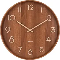 Karlsson Pure Medium tumma 40 cm seinäkello KA5809DW
