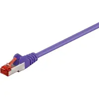 Pro LAN CAT 6 S/FTP - Purppura - 0.1m