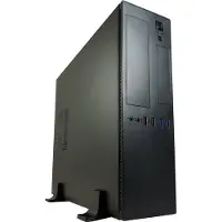 LC-Power LC-1406MB-400TFX, Micro Tower, PC, Musta, mikro ATX, Mini-ITX, Metalli, Muovi, Pelaaminen